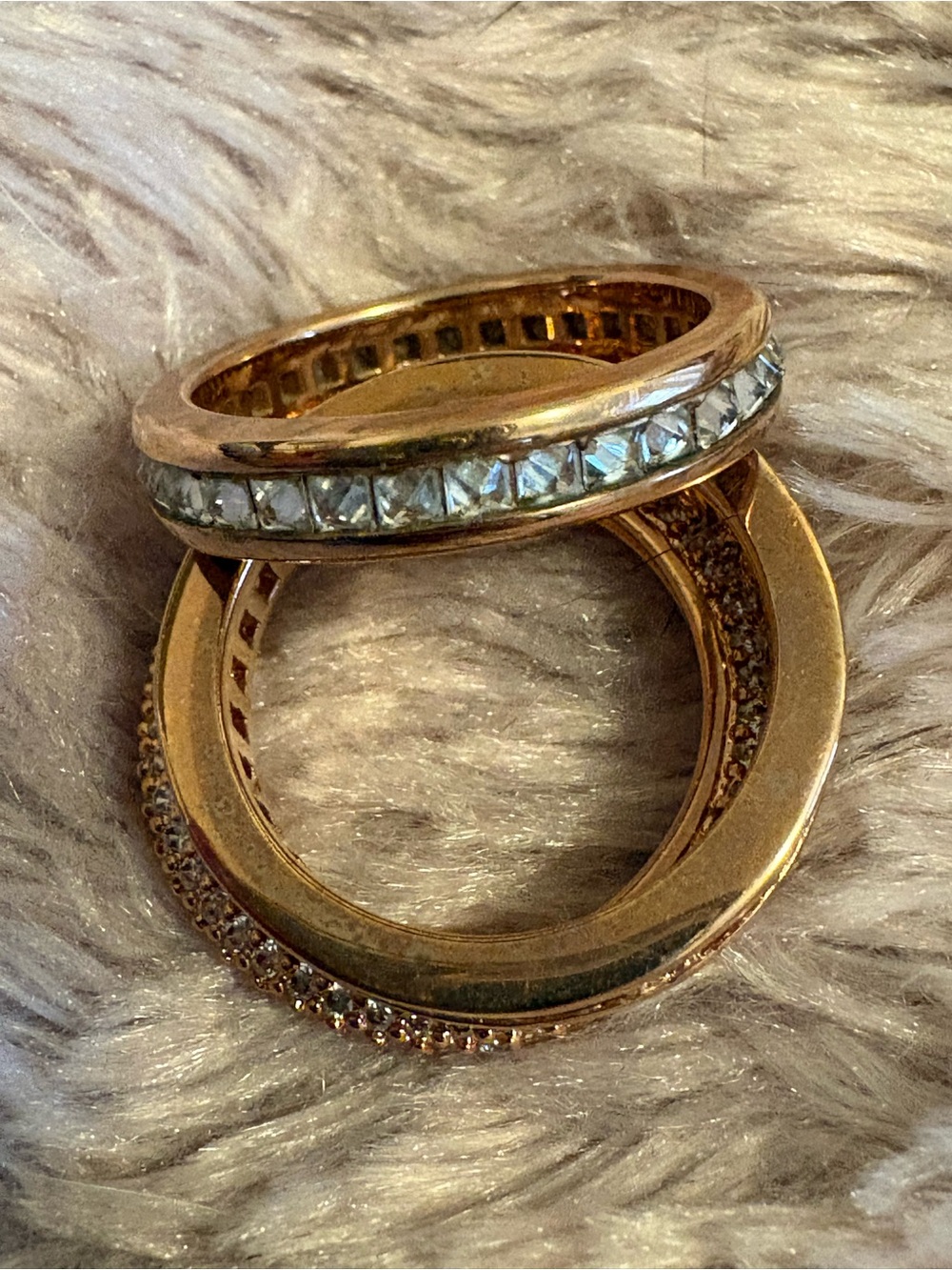 Henri Bendel Size 9 Ring Stack in Rose Gold - Picture 4 of 6